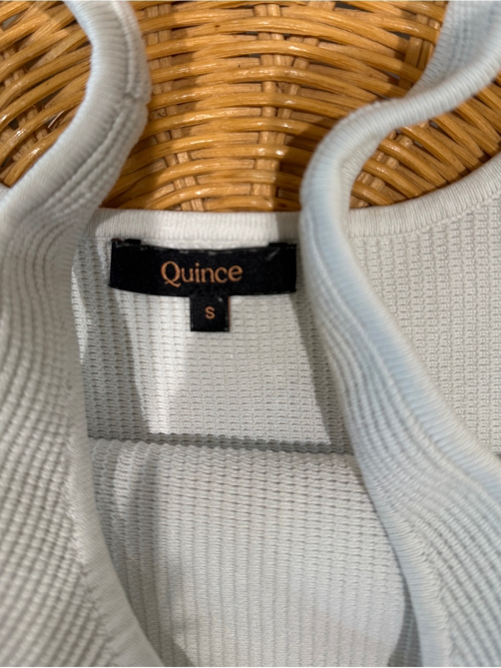 Quince Ribbed Stretch Crop Tank - Picture 3 of 6